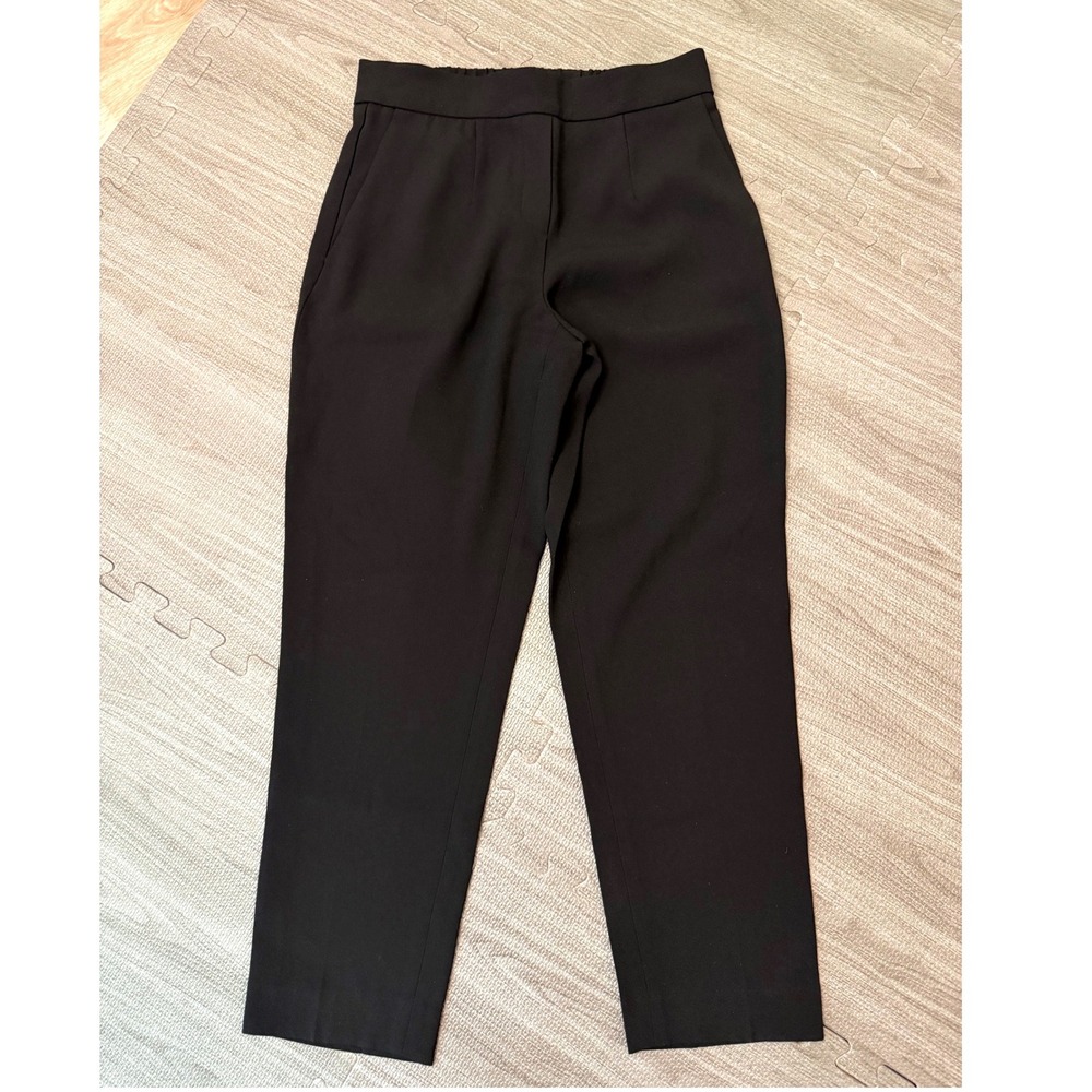 Babaton Black High Rise Tapered Dress Pants Size 2 Aritzia Officecore